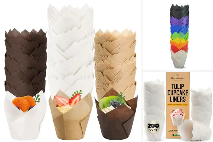 Detailed view of Best Tulip Cupcake Wrappers