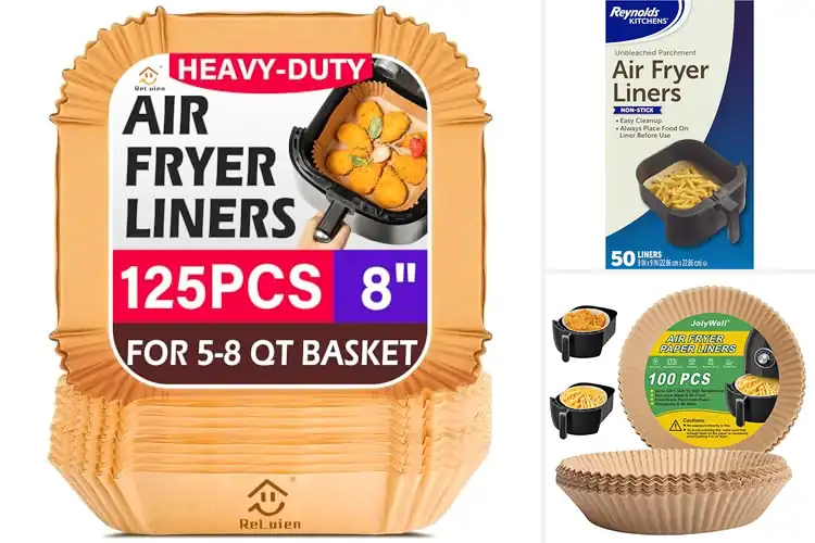 Detailed view of 10 Best Unbleached Air Fryer Paper Liners for Clean Meals