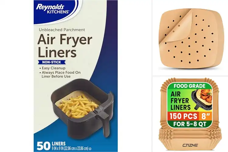 Detailed view of Best Unbleached Air Fryer Parchment