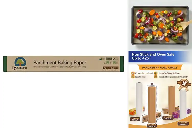 Detailed view of 10 Best Unbleached Baking Paper: Easier, Better Baking