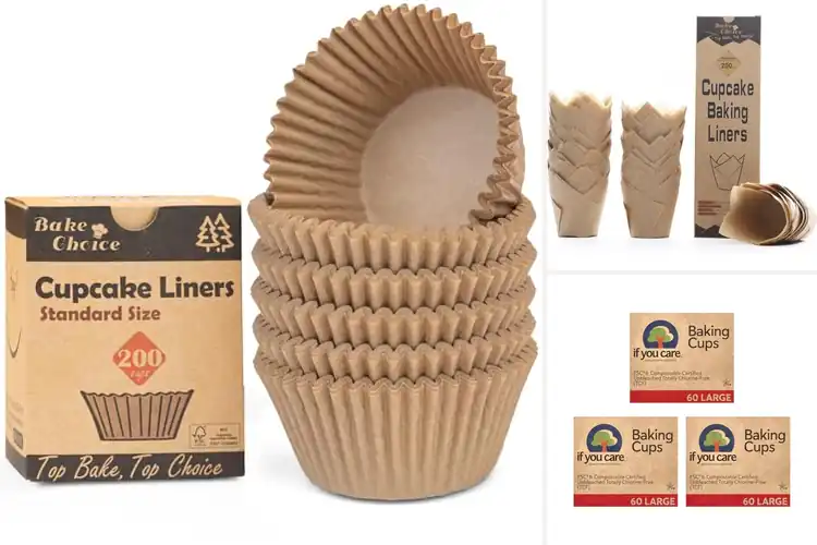 Detailed view of 10 Best Unbleached Cupcake Liners for Healthy Baking