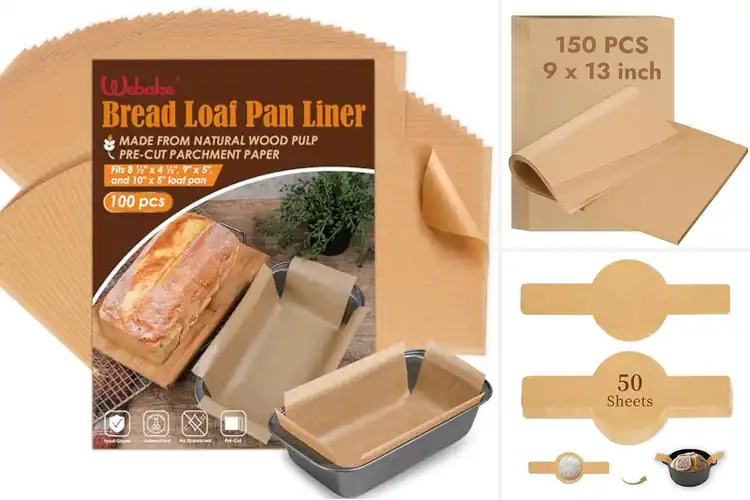 Detailed view of Best Unbleached European Parchment Paper Liners