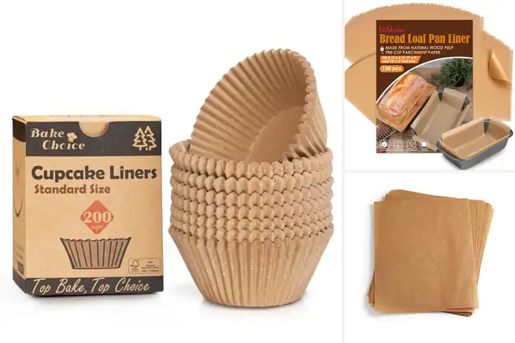 Detailed view of Best Unbleached Natural Parchment Liners