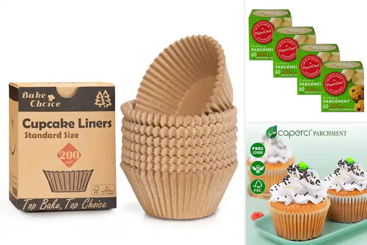 Detailed view of Best Unbleached Parchment Paper Cups