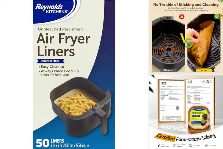 Detailed view of Best Unbleached Parchment Paper For Air Fryer