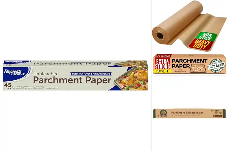Detailed view of Best Unbleached Parchment Paper Roll For Baking