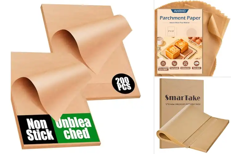 Detailed view of Best Unbleached Parchment Paper Sheets