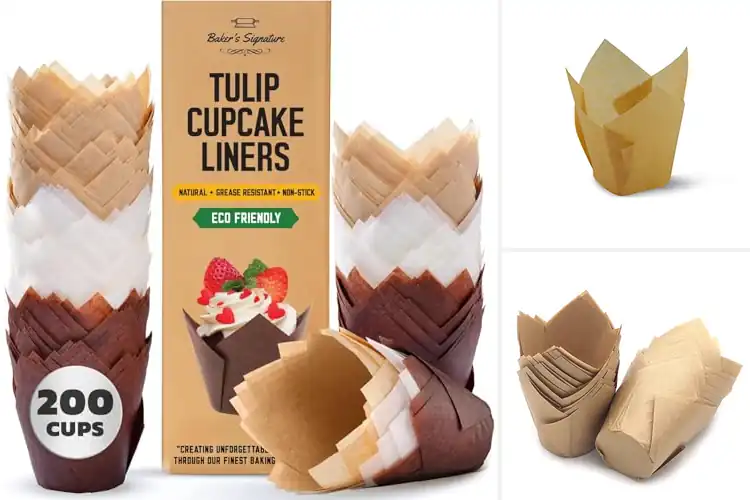 Detailed view of 9 Best Unbleached Tulip Cupcake Liners for Perfect Bakes