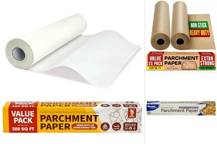 Detailed view of Best Value Parchment Paper Roll: Save Time & Cook Like a Pro