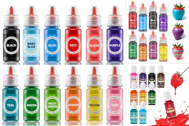 Detailed view of Best Vegan Oil Based Food Coloring For Pastries