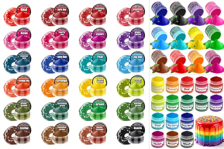 Detailed view of Best Vibrant Food Coloring for Baking