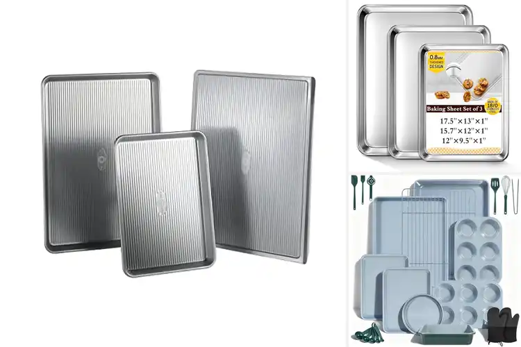 Detailed view of Best Warp Resistant Bakeware Sets