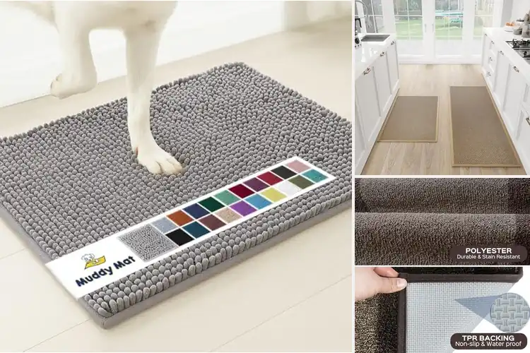 Detailed view of 10 Best Washable Kitchen Floor Mats for a Clean, Cozy Space