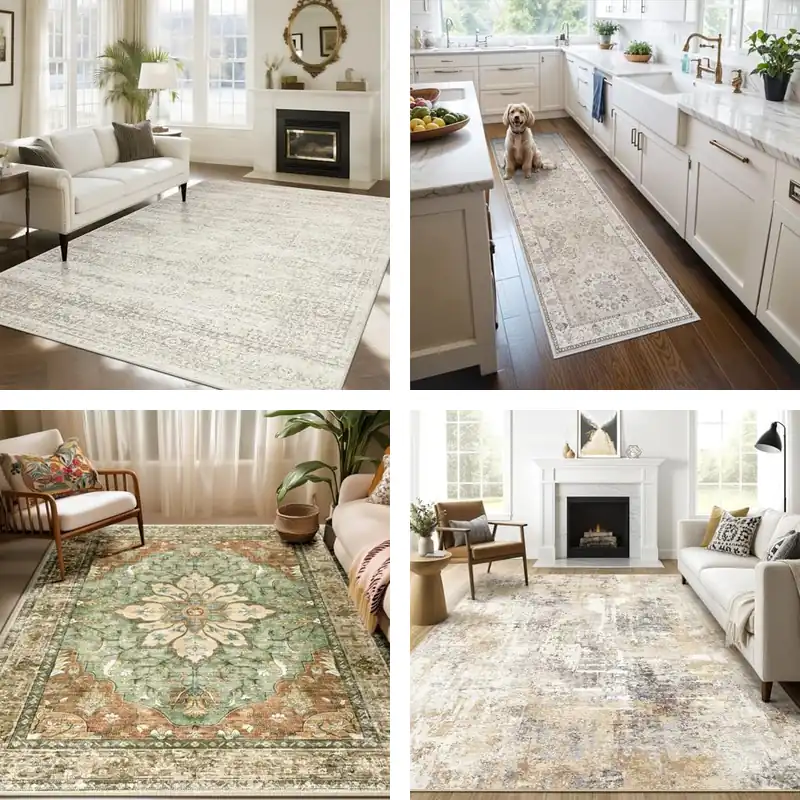 10 Best Washable Rugs for Effortless Everyday Clean