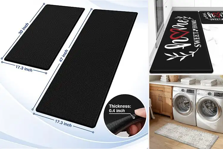 Detailed view of 10 Best Waterproof Kitchen Mats for Comfort & Safety