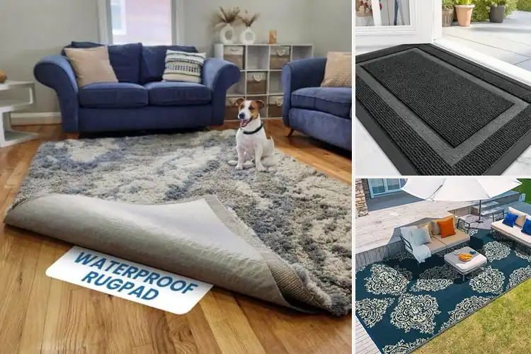 Detailed view of 10 Best Waterproof Rugs That Tackle Spills Beautifully