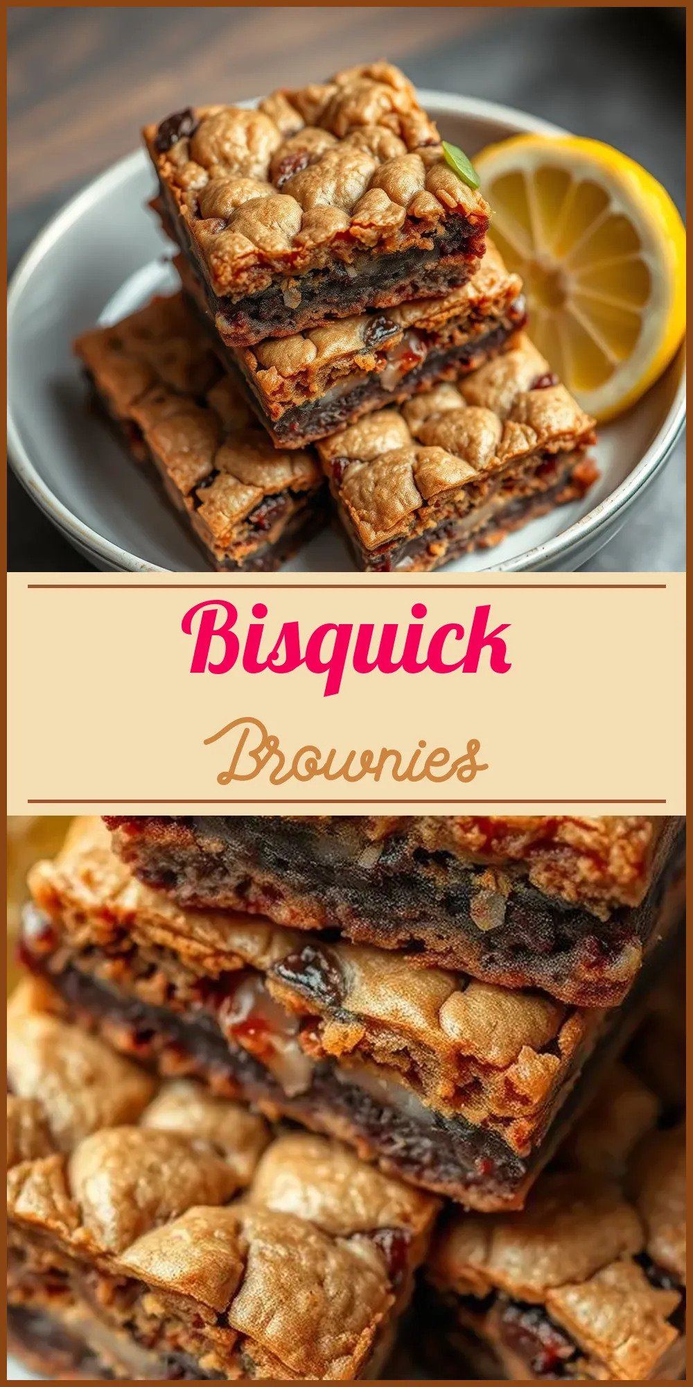 Bisquick Brownies Vertical Photo
