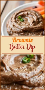 Brownie Batter Dip Vertical Photo
