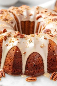 Butter Pecan Pound Cake Photo