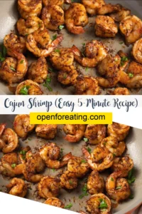 Cajun Shrimp (Easy 5-Minute Recipe) Vertical Photo