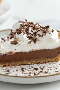Chocolate Pudding Pie Photo