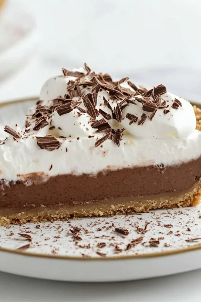 Chocolate Pudding Pie Photo
