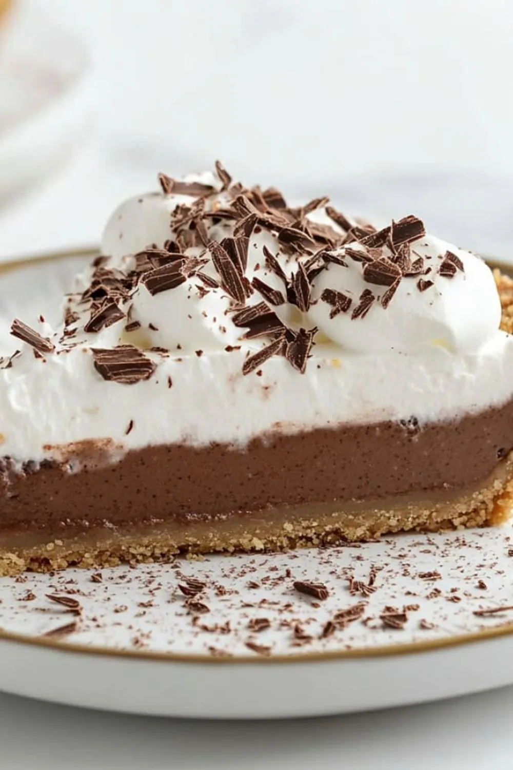 Chocolate Pudding Pie Photo
