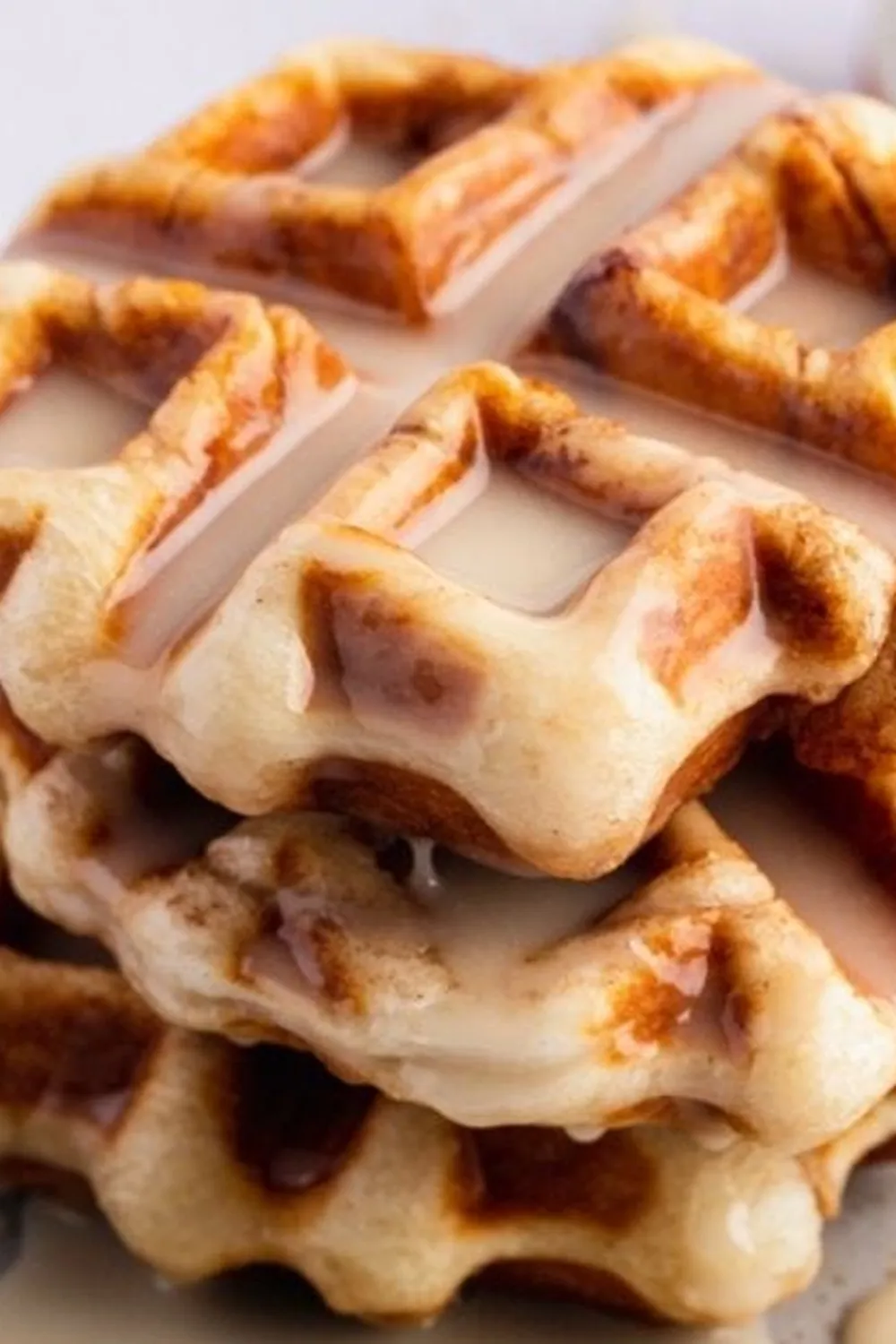 Cinnamon Roll Waffles (Easy Recipe) Photo
