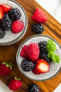 Coconut Chia Pudding Photo