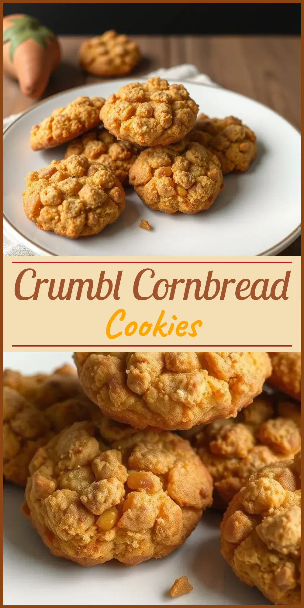 Crumbl Cornbread Cookies Vertical Photo