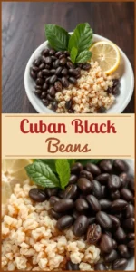 Cuban Black Beans Vertical Photo