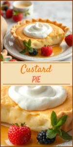 Custard Pie Vertical Photo