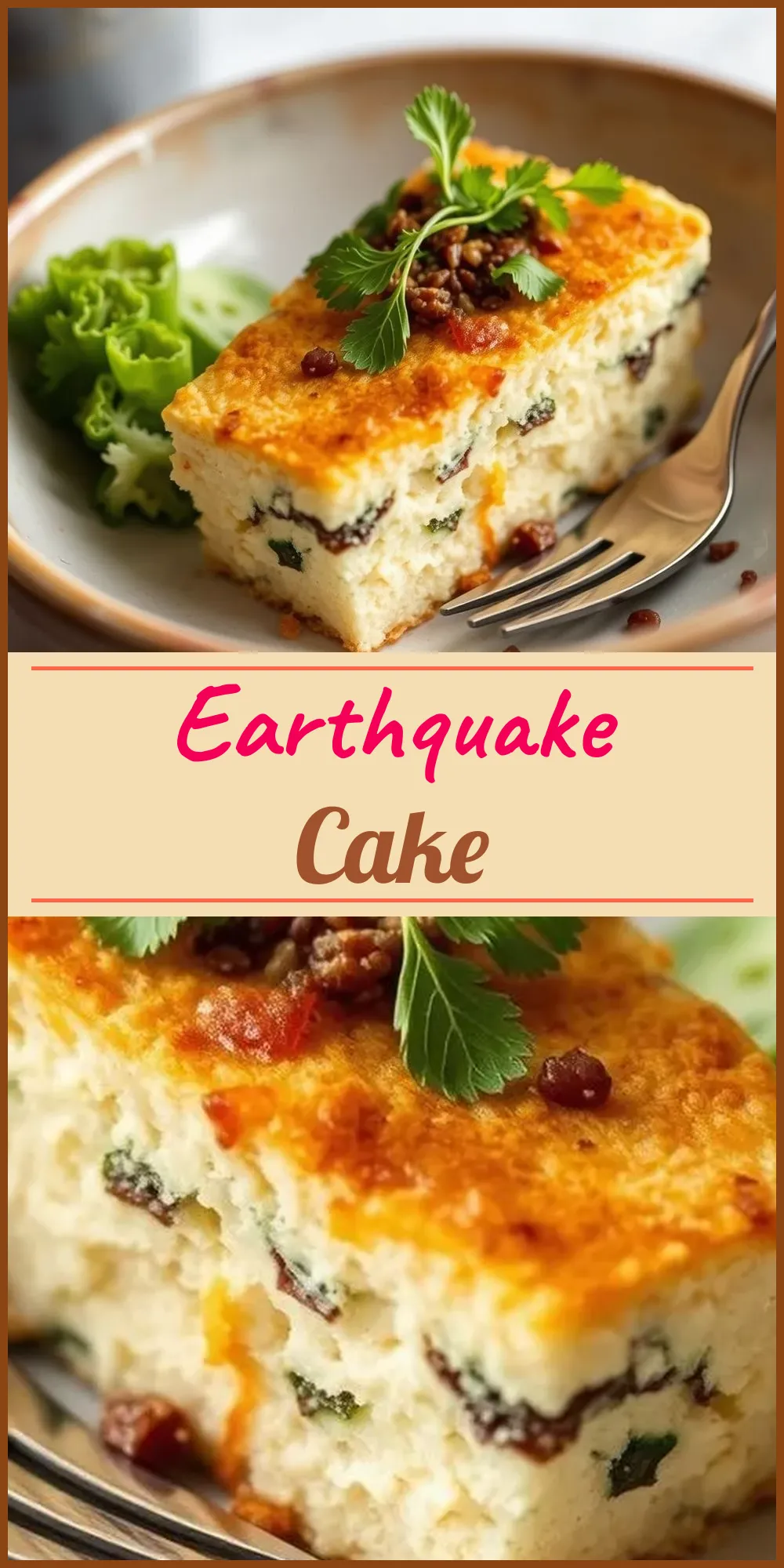 Earthquake Cake Vertical Photo