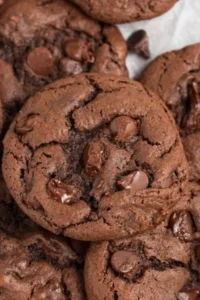 Easy Chocolate Cake Mix Cookies Recipe Photo