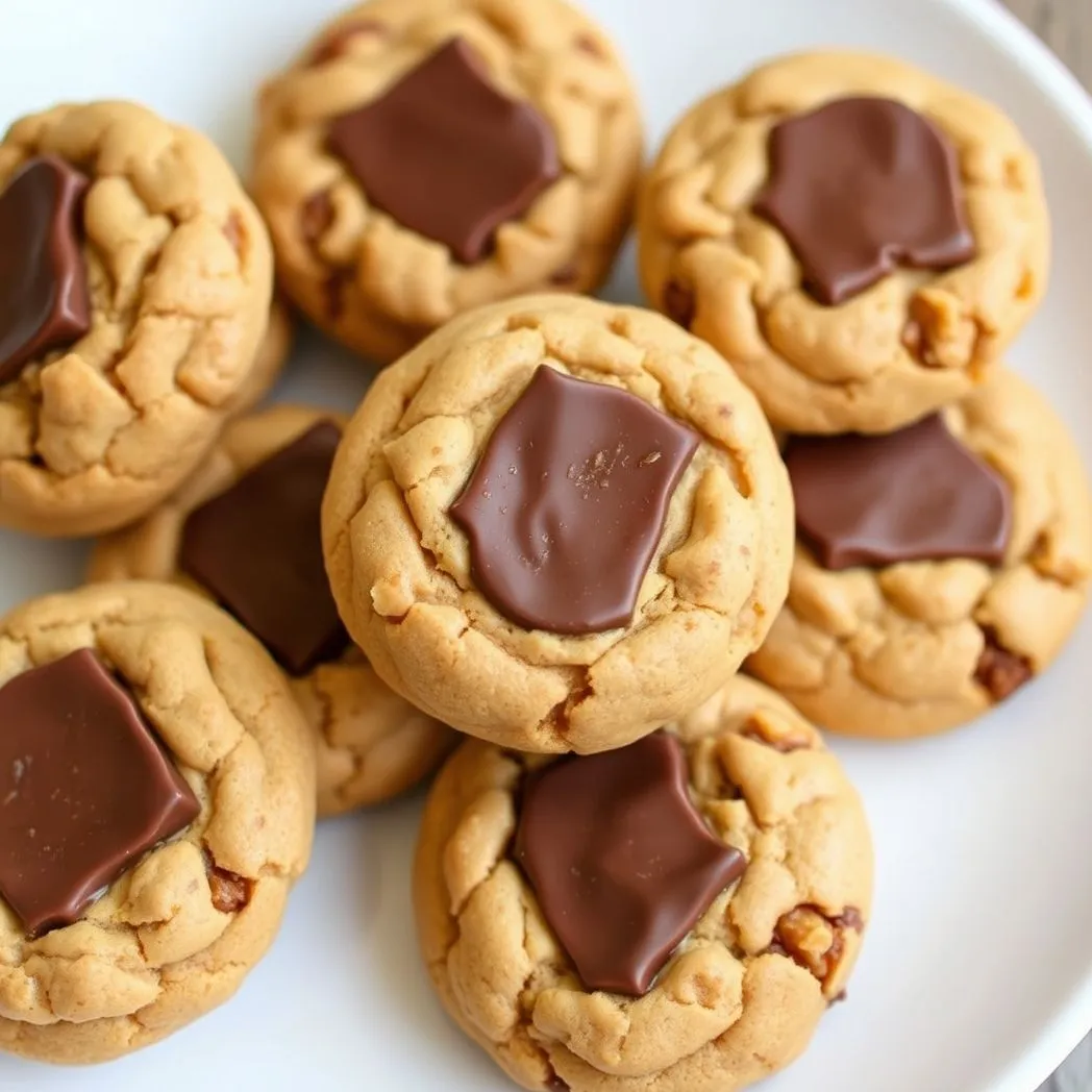 Easy Peanut Butter Cup Cookies