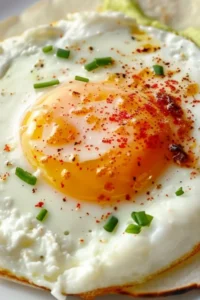 Feta Fried Eggs Photo