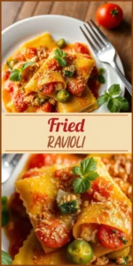 Fried Ravioli Vertical Photo