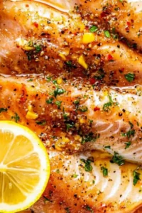 Garlic Butter Oven Baked Tilapia Photo
