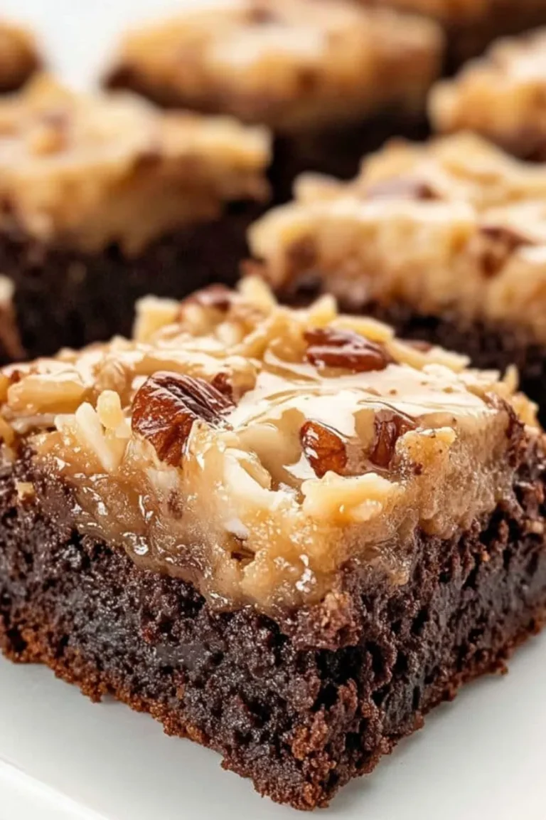 German Chocolate Brownies Photo