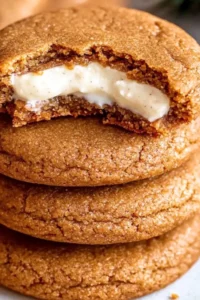 Gingerbread Cheesecake Cookies Photo