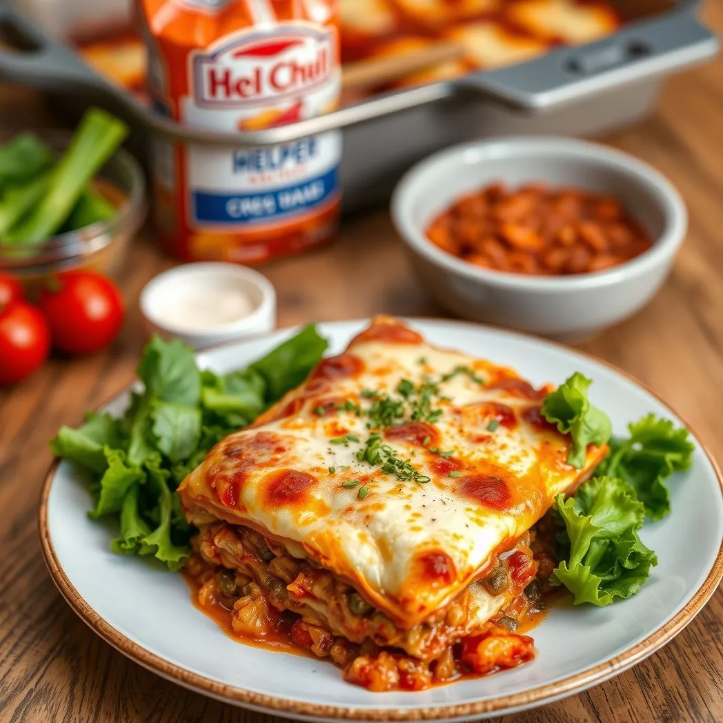 Hamburger Helper Lasagna (Homemade Recipe)