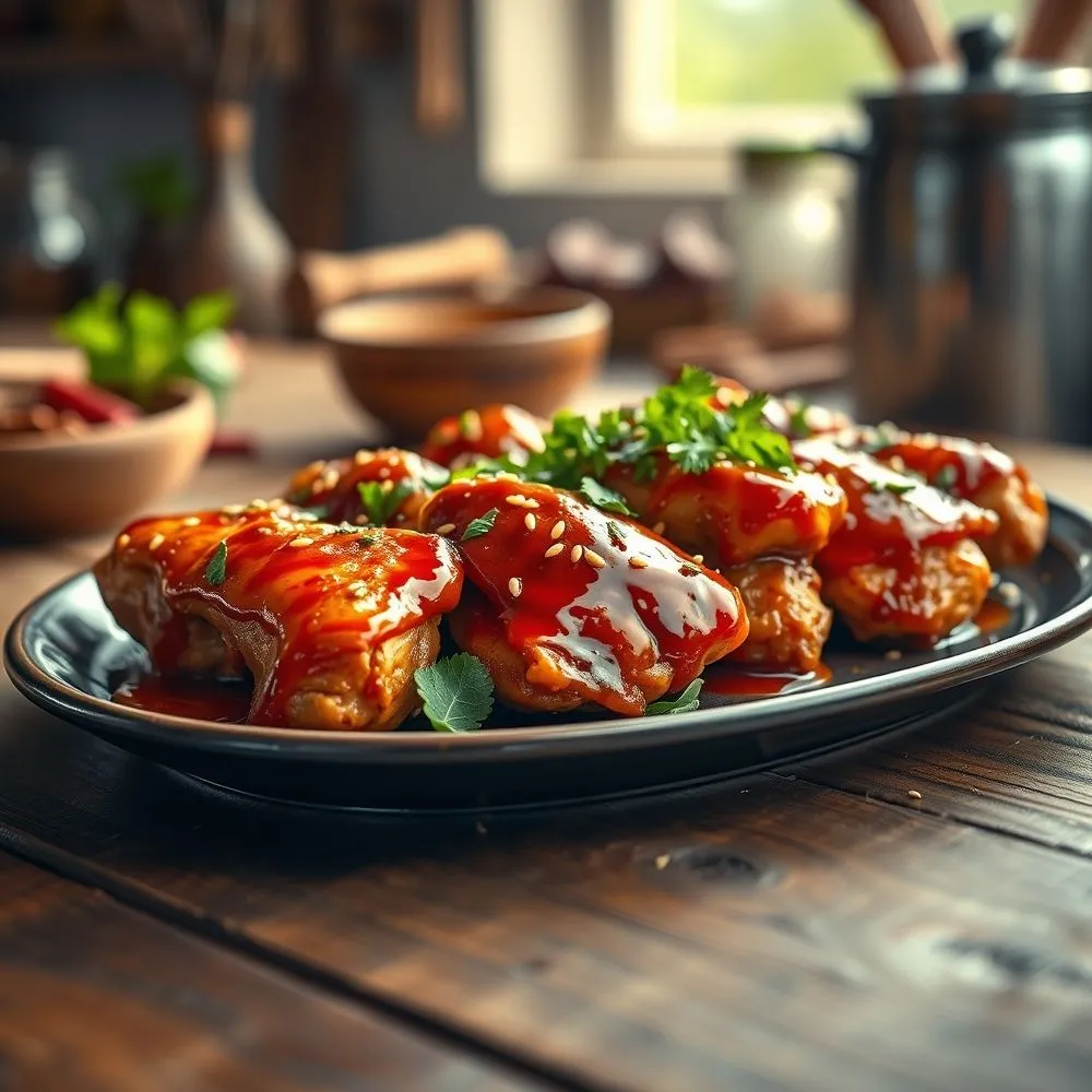 Harissa Honey Chicken