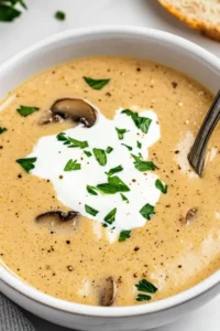 Hungarian Mushroom Soup Photo