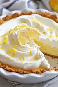 Lemon Cream Pie Photo