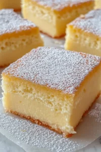Lemon Custard Cake Photo
