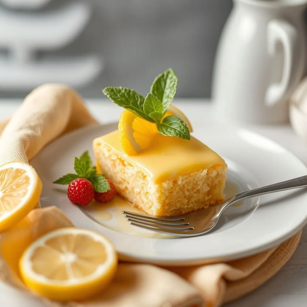 Lemon Custard Cake