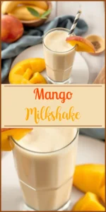 Mango Milkshake Vertical Photo