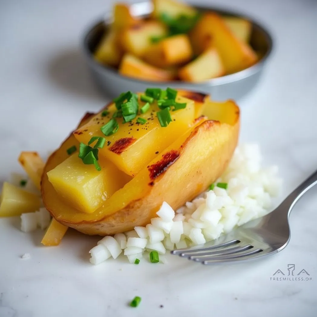 Microwave Baked Potato (Easy Recipe)