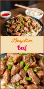 Mongolian Beef Vertical Photo