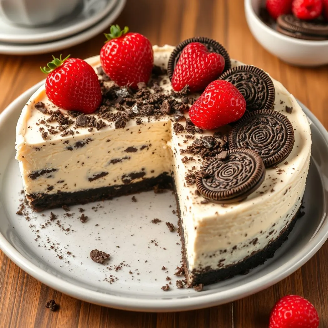 No-Bake Oreo Cheesecake